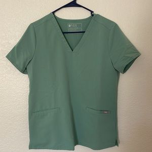 Very new Figs Scrubs SET in color JADE
